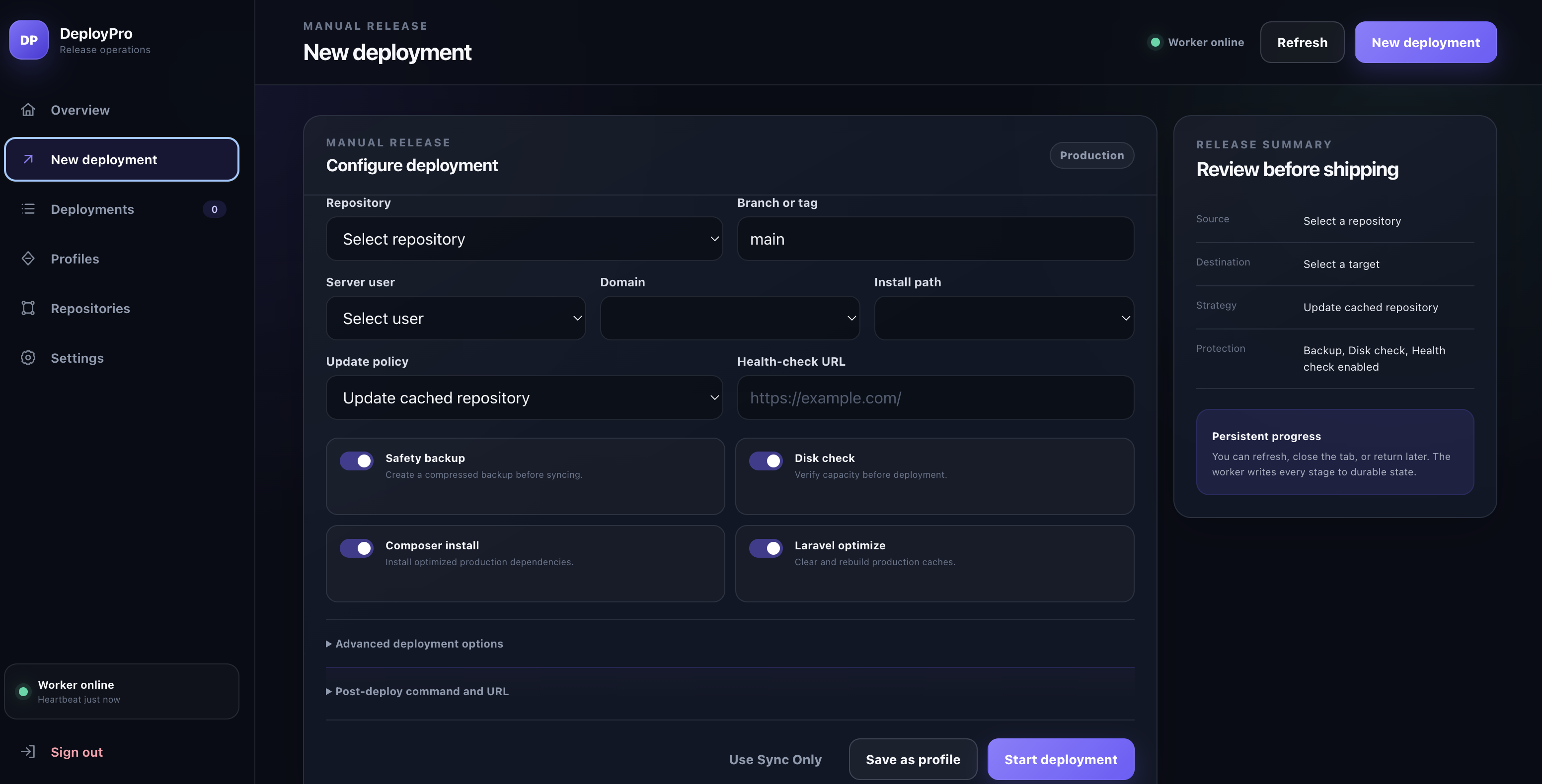 Brightery Deploy Pro: Self-Hosted GitHub Deployment Panel Brightery Deploy Pro: Self-Hosted GitHub Deployment Panel