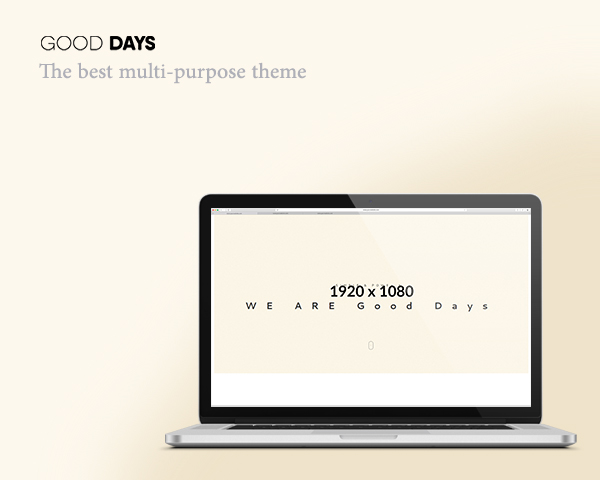 Good Days - Premium HTML5 Template