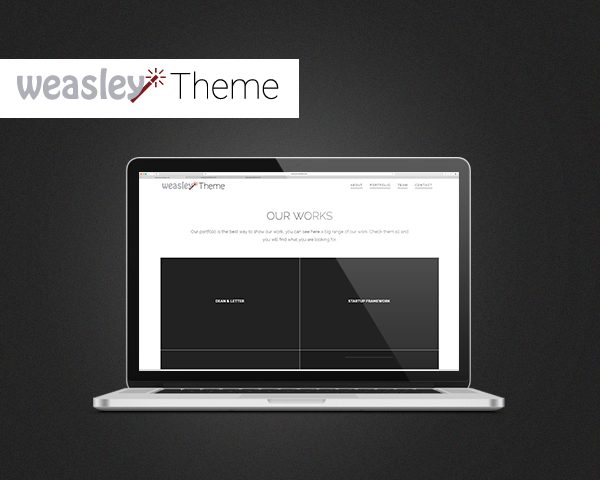 Weasley - Premium HTML5 Template